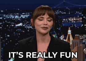 Christina Ricci Reaction GIF by The Tonight Show Starring Jimmy Fallon