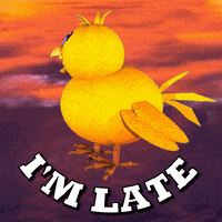 Not On Time Im Late GIF