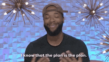 The Plan GIF by Big Brother
