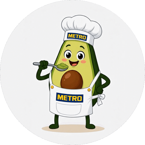 Avocado Sticker by Metro Türkiye