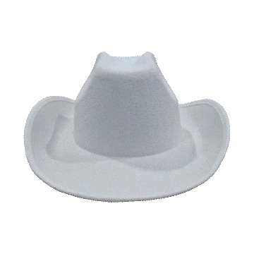 White Hat Sticker Sticker by METACOMEDY