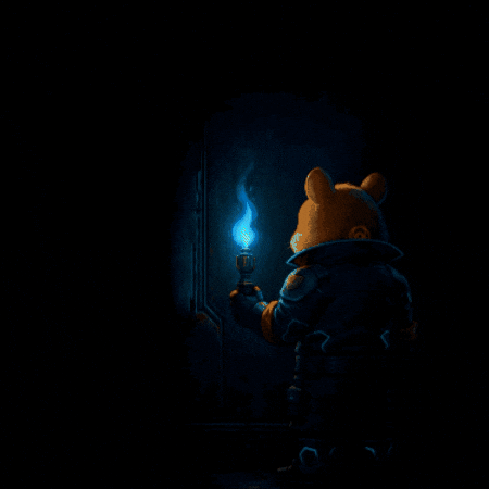 Light Up Dark GIF by Hamieverse