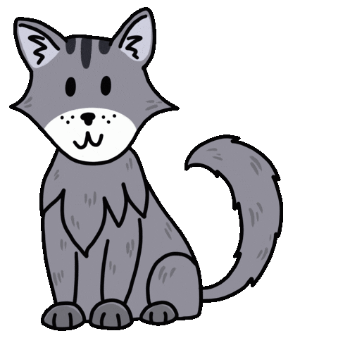 Art Cat Sticker