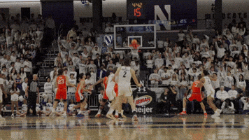College Hoops Wildcats GIF by Northwestern Athletics