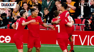 Dugout happy celebration team victory GIF