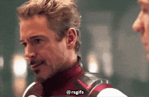 Tony Stark Look GIF