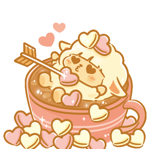 Valentines Day Heart Sticker