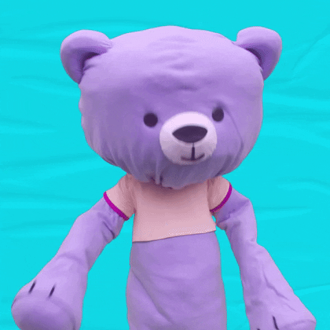 Teddy Bear Arms Crossed GIF by Teddy Too Big