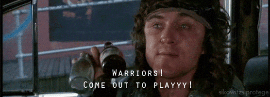 come out to play the warriors GIF by Testing 1, 2, 3