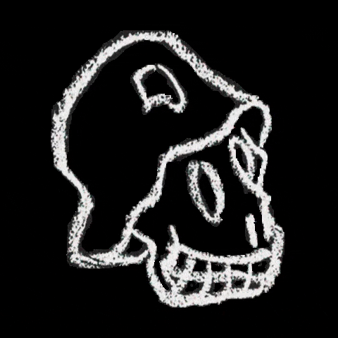 Skull Skeleton GIF by Altercore