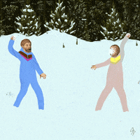 winter snowball GIF by Scorpion Dagger