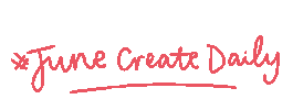 June Create Daily Sticker
