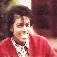 Michael Jackson Smiling GIF