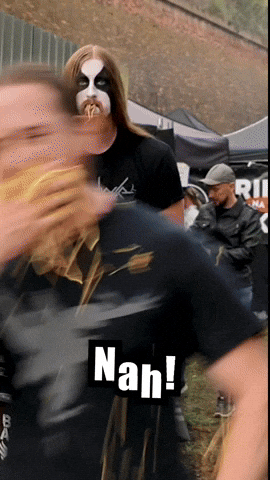 Black Metal Noodles GIF