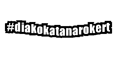 Diakokatanarokert Sticker