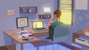 3D Office GIF