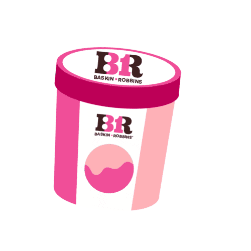 Fom Ice Cream Sticker by Baskin-Robbins