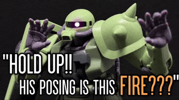 Hold Up Zeon GIF