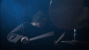 Dark Drumming GIF by Porter Bliquez