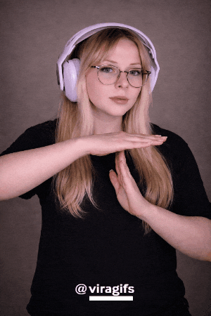 Time Out Stop GIF