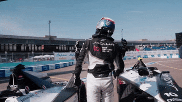 Happy Formula E GIF by Jaguar TCS Racing