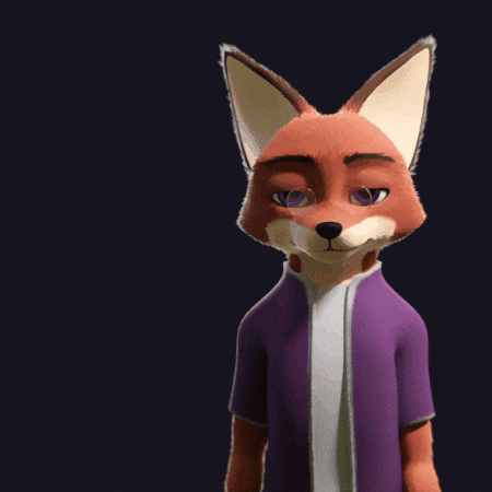 Fox Scuba GIF