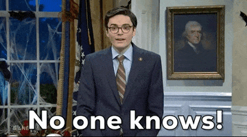 No One Knows Snl GIF by Saturday Night Live
