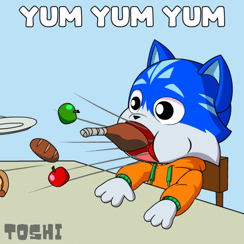 Hungry Cat GIF by Toshithecat