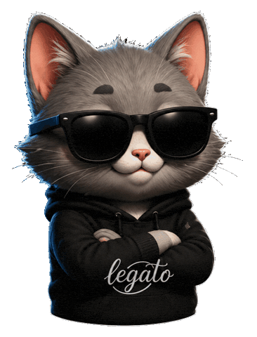 Cat Musica Sticker by Estúdio Legato