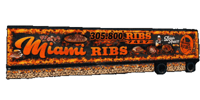 MiamiRibsNick Sticker