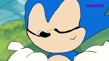 Happy Sonic The Hedgehog GIF by Mashed