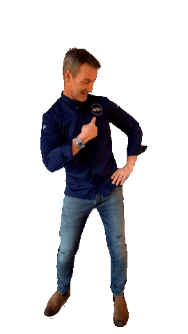 Here Sticker by Christian Henze