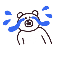 たかだべあ けたくま Sticker by takadabear