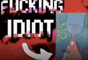 Patrick Idiot GIF