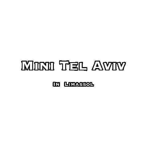 Mini Tel Aviv Sticker by ICY properties