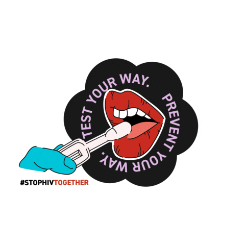 Test Know Sticker by Let's Stop HIV Together