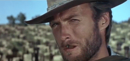 Clint Eastwood GIF by Maudit - Find & Share on GIPHY