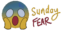 The Fear Sun Sticker