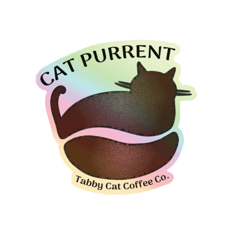 Tabby Cat Coffee Co. Sticker