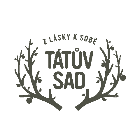 Tata Cider Sticker by Tátův Sad