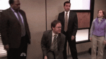 The Office Knife GIF