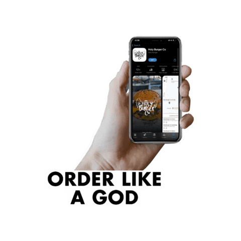 Holy Burger Co Sticker