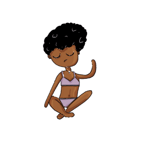 Bikini Sitting Sticker