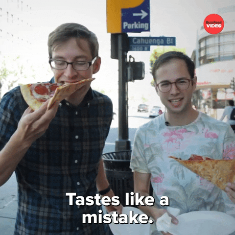 Pizza Mistake GIF by BuzzFeed