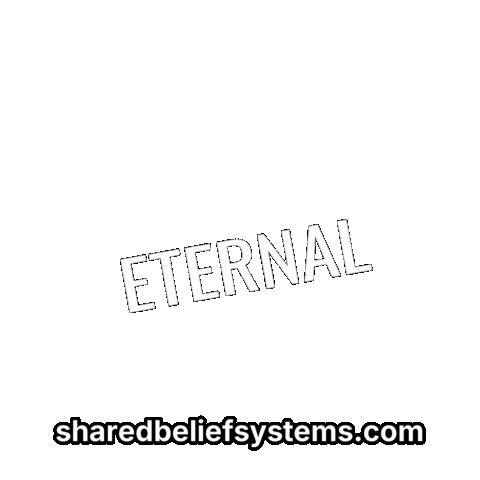 Hope Faith Sticker by Shared Belief Systems