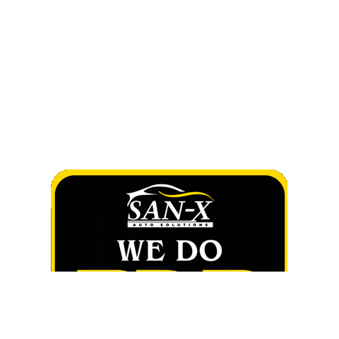 SAN-X AUTO SOLUTIONS Sticker