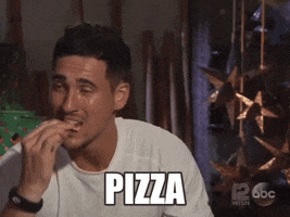 kristakelly pizza josh bachelor in paradise GIF