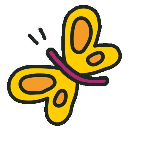 Butterfly Smoothie Sticker by innocent