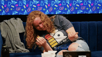 Happy Fetal Position GIF by Rooster Teeth