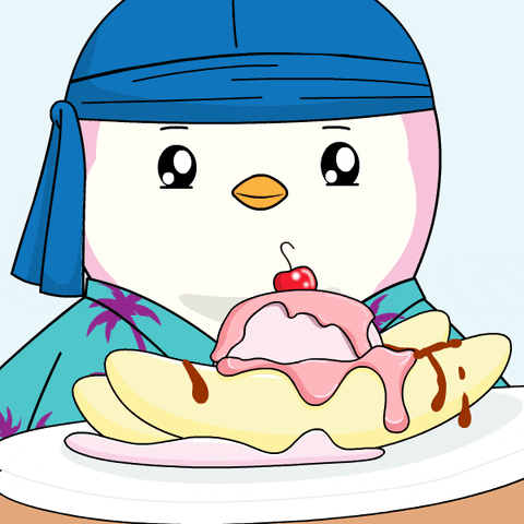 Craving Ice Cream GIF by Pudgy Penguins